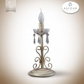 Настольная лампа 2 серии "Сильвия" 2-cl228-pla000-cp000