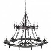Люстра Elstead Warwick ( Wr18 Graphite )