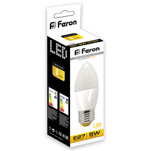 Светодиодная лампа Feron LB-97 5W E27 2700K 25548_1