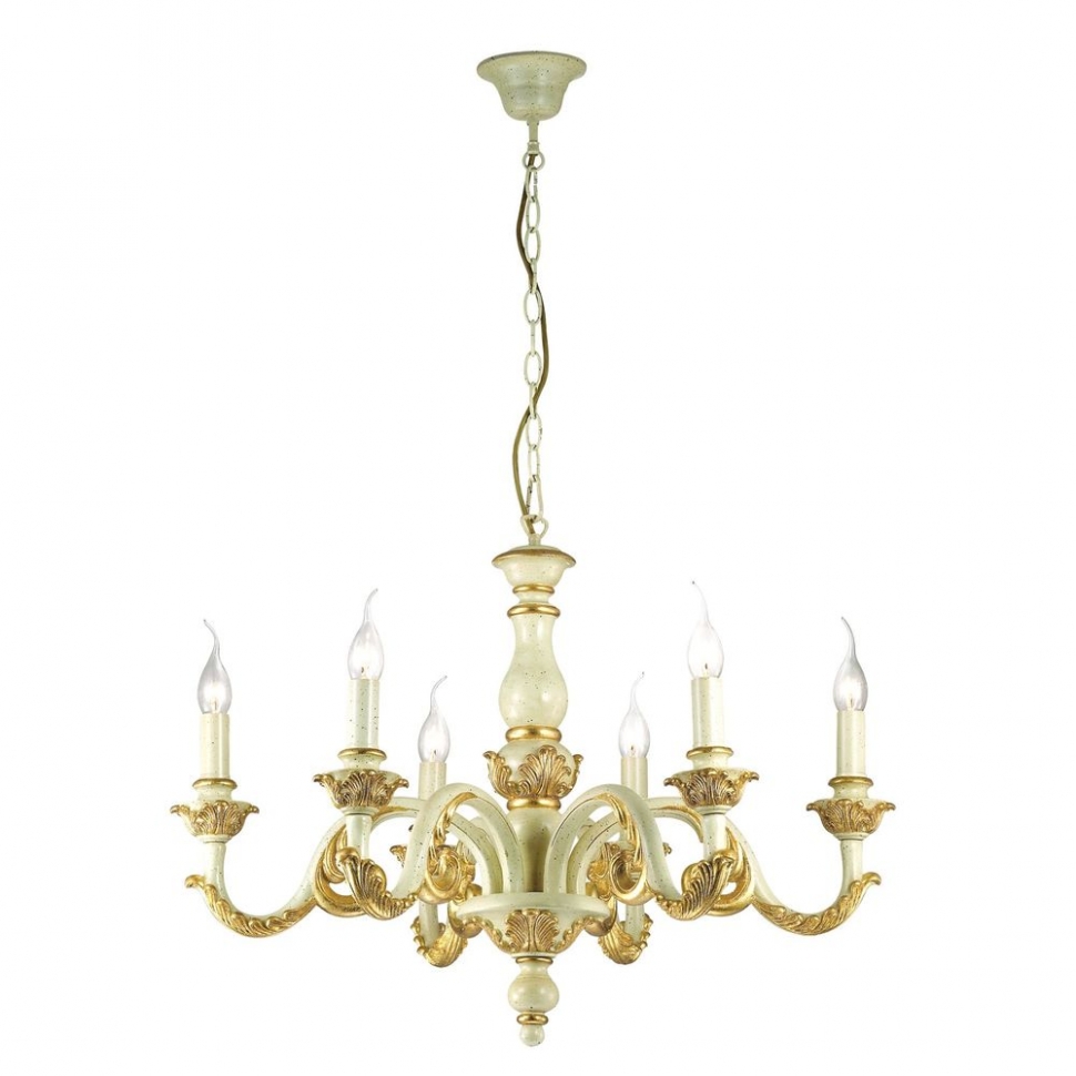 Люстра Ideal Lux Giglio Sp6 Oro (075327)_0