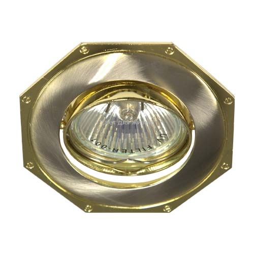 Встраиваемый светильник Feron 305Т MR-16 титан золото 17570