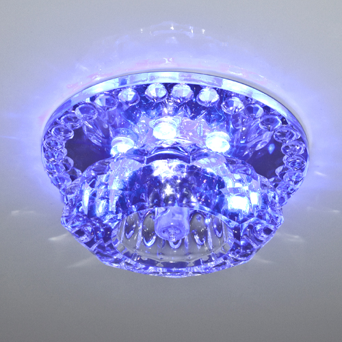 Встраиваемый светильник Feron JD125 c LED подсветкой RGB 27977_1