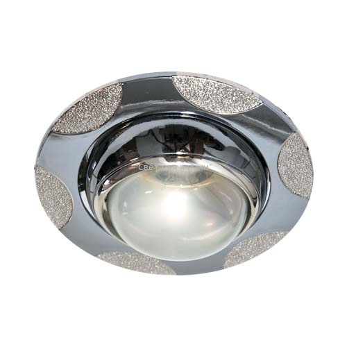 Встраиваемый светильник Feron 156 R-50 хром серебро 17608_0