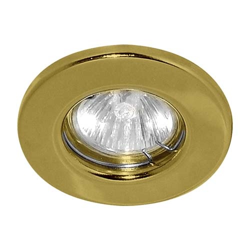 Встраиваемый светильник Feron DL10 золото 15110
