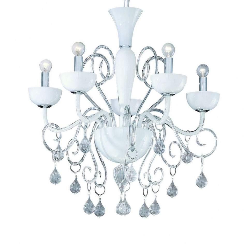 Люстра Ideal Lux Lilly Sp5 Bianco (022789)