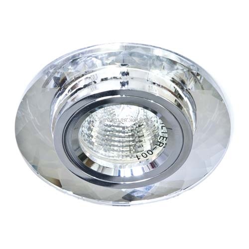 Встраиваемый светильник Feron 8050-2 серебро серебро 20112