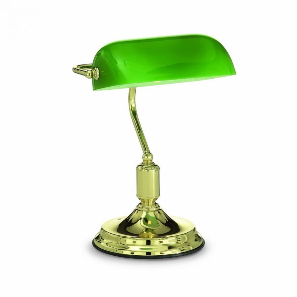 Настольная Лампа Ideal Lux Lawyer Tl1 Ottone (013657)