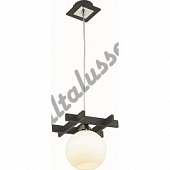 Люстра ALTALUSSE INL-3089P-01 Chrome & Wengue