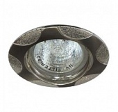Встраиваемый светильник Feron 156Т MR-16 титан серебро 17767