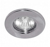 Встраиваемый светильник Feron DL1 серебро 15111