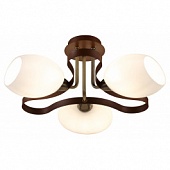 Люстра ALTALUSSE INL-9210C-13 Antique brass & Walnut