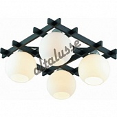 Люстра ALTALUSSE INL-3089C-04 Chrome & Wengue