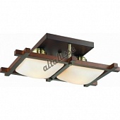 Люстра ALTALUSSE INL-3092C-02Antique brass & Walnut