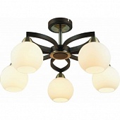 Люстра ALTALUSSE INL-9268C-05Antique brass & Walnut
