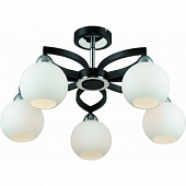 Люстра ALTALUSSE INL-9268C-05Chrome & Dark wengue