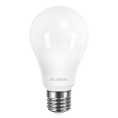 LED лампа GLOBAL A60 10W яркий свет 220V E27 AL (1-GBL-164) (NEW)