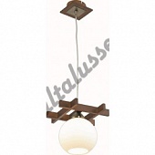 Люстра ALTALUSSE INL-3089P-01 Antique brass & Walnut