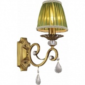 Бра ALTALUSSE INL-6121W-01 Golden Brass/Green