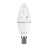 LED лампа C37 6W яркий свет 220V E14  (1-LED-532) (NEW)