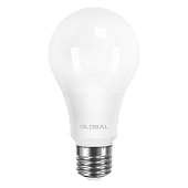 LED лампа GLOBAL A60 8W мягкий свет E27 AL (1-GBL-161)